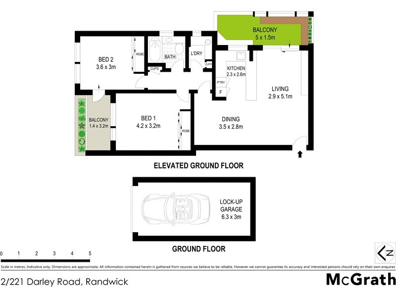 2/221 Darley Road, Randwick NSW 2031 Floorplan
