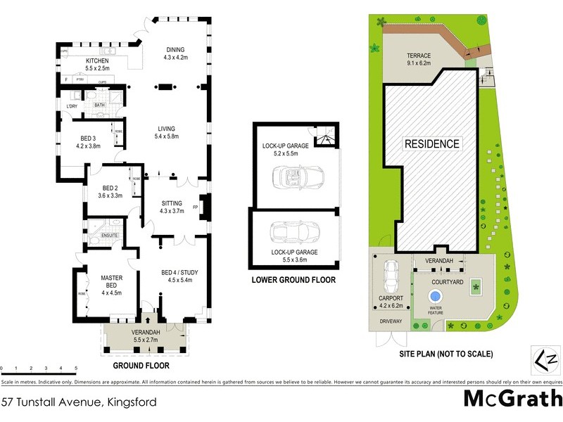 57 Tunstall Avenue, Kingsford NSW 2032 Floorplan