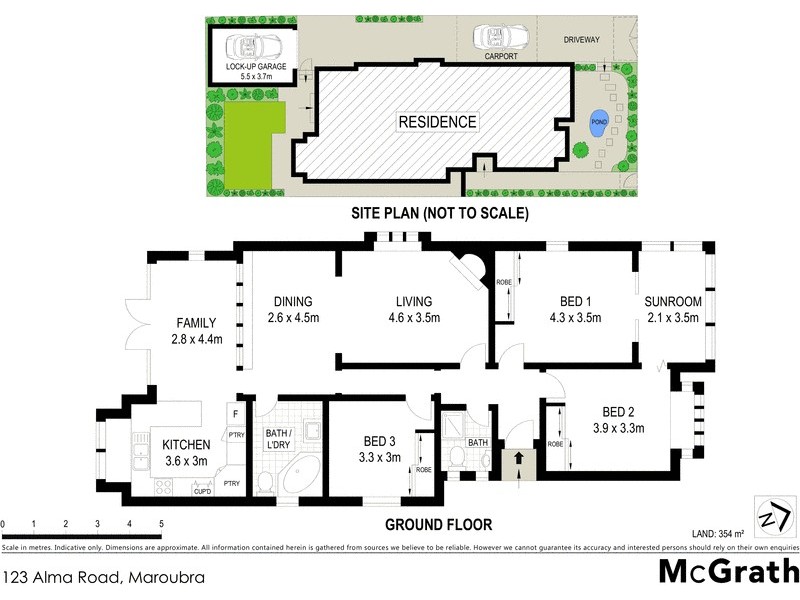 123 Alma Road, Maroubra NSW 2035 Floorplan