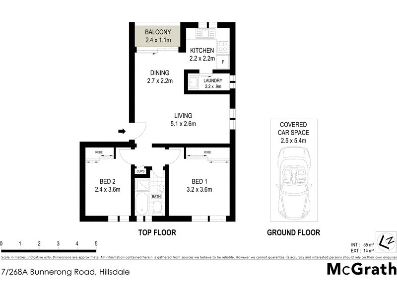 7/268A Bunnerong Road, Hillsdale NSW 2036 Floorplan