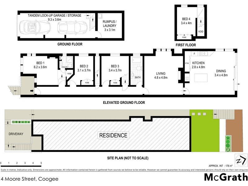 4 Moore Street, Coogee NSW 2034 Floorplan