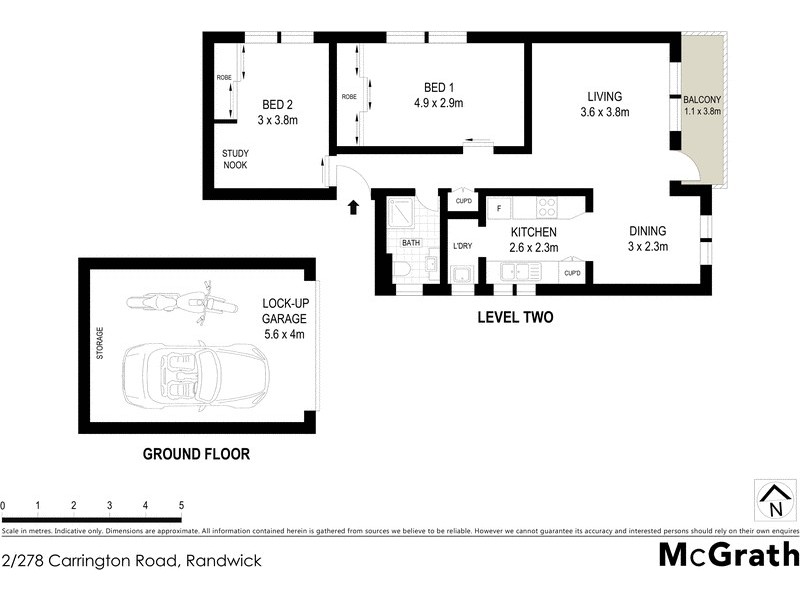 2/278 Carrington Road, Randwick NSW 2031 Floorplan