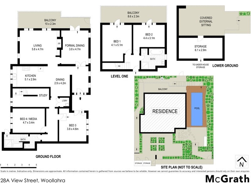28A View Street, Woollahra NSW 2025 Floorplan