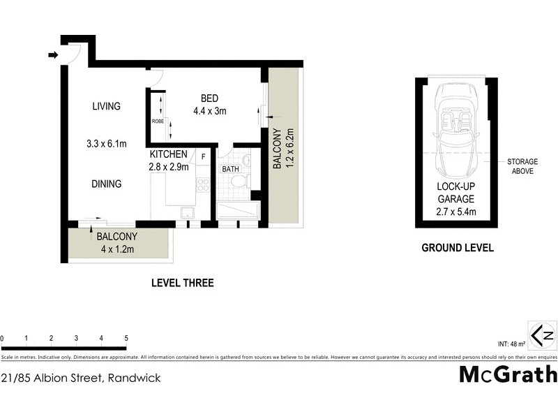 21/85 Albion Street, Randwick NSW 2031 Floorplan