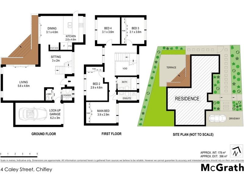 4 Caley Street, Chifley NSW 2036 Floorplan