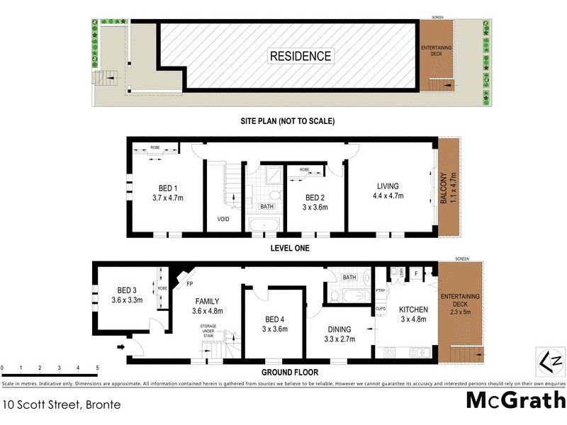 10 Scott Street, Bronte NSW 2024 Floorplan