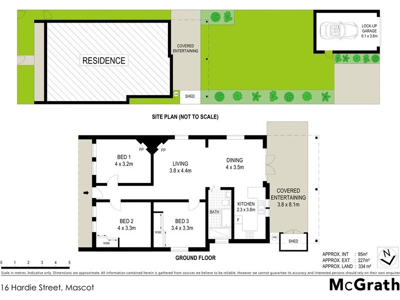 16 Hardie Street, Mascot NSW 2020 Floorplan