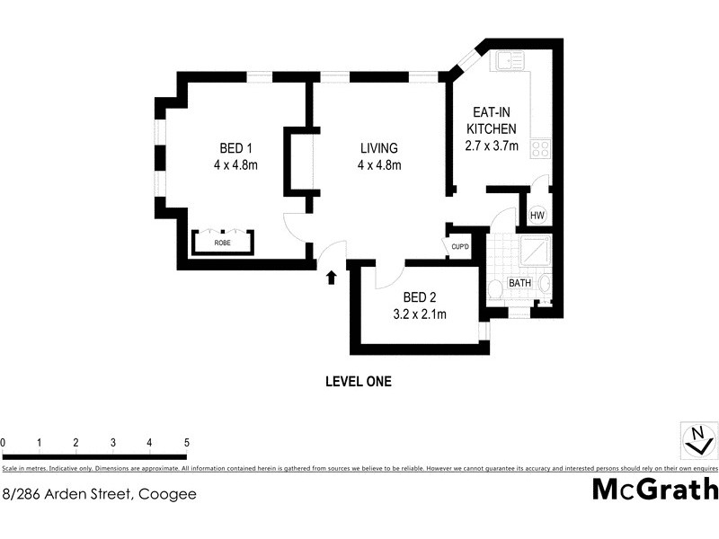 8/286 Arden Street, Coogee NSW 2034 Floorplan