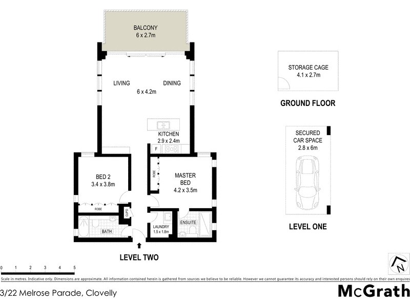 3/22 Melrose Parade, Clovelly NSW 2031 Floorplan