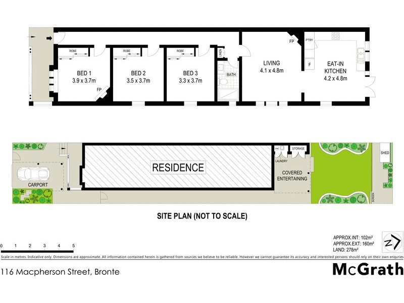116 Macpherson Street, Bronte NSW 2024 Floorplan