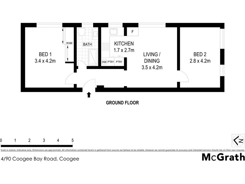 4/90 Coogee Bay Road, Coogee NSW 2034 Floorplan
