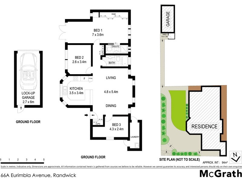 66A Eurimbla Avenue, Randwick NSW 2031 Floorplan