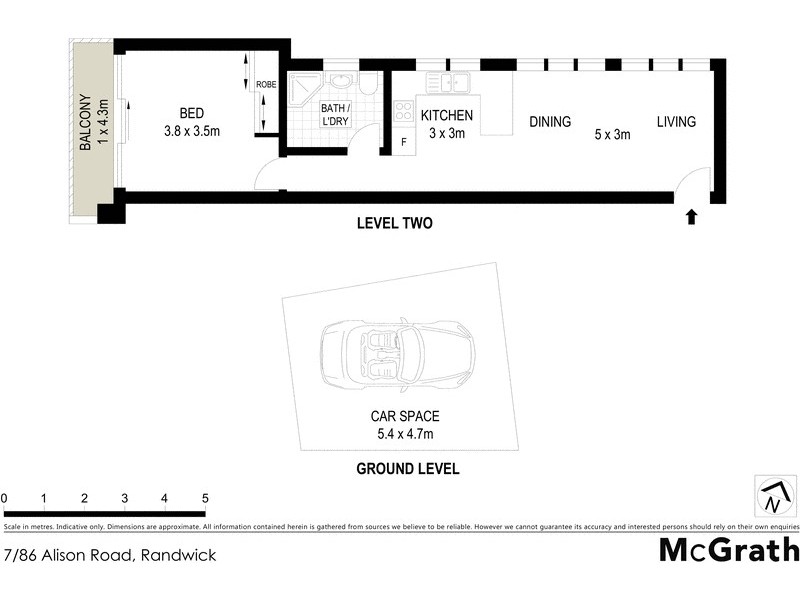 7/86 Alison Road, Randwick NSW 2031 Floorplan