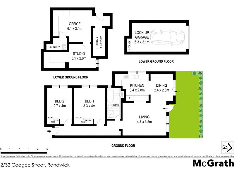 2/32 Coogee Street, Randwick NSW 2031 Floorplan