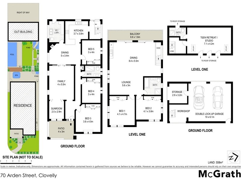 70 Arden Street, Clovelly NSW 2031 Floorplan