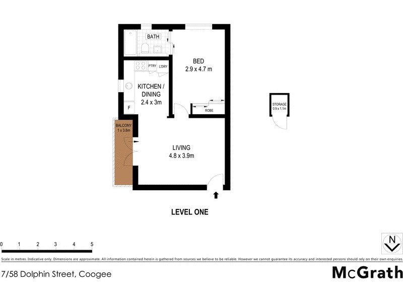 7/58 Dolphin Street, Coogee NSW 2034 Floorplan
