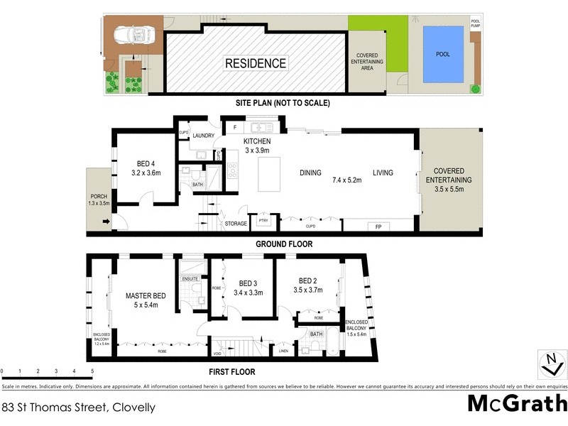 83 St Thomas Street, Clovelly NSW 2031 Floorplan