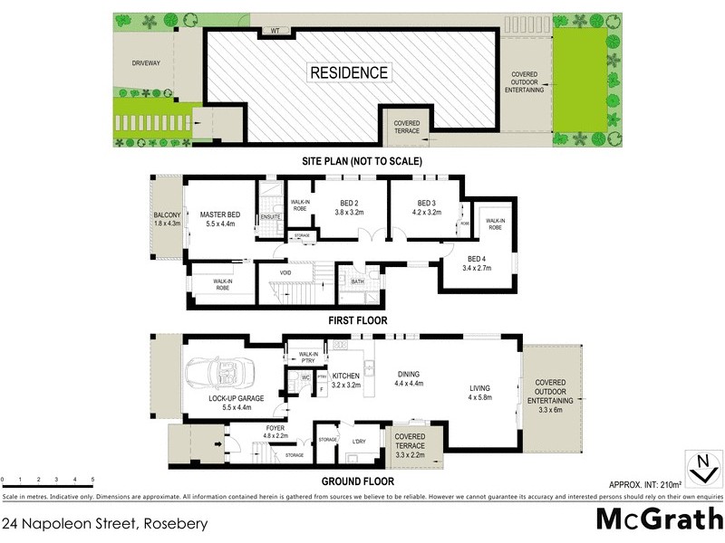 24 Napoleon Street, Rosebery NSW 2018 Floorplan