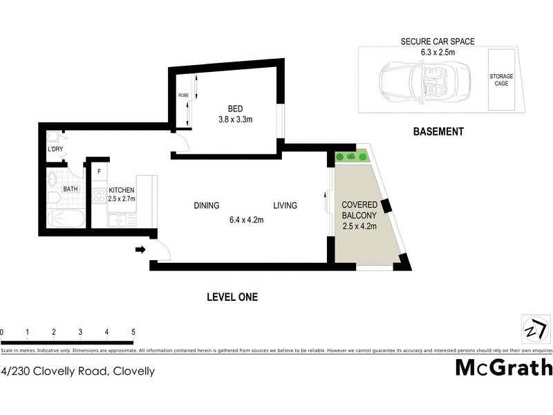 4/230 Clovelly Road, Clovelly NSW 2031 Floorplan