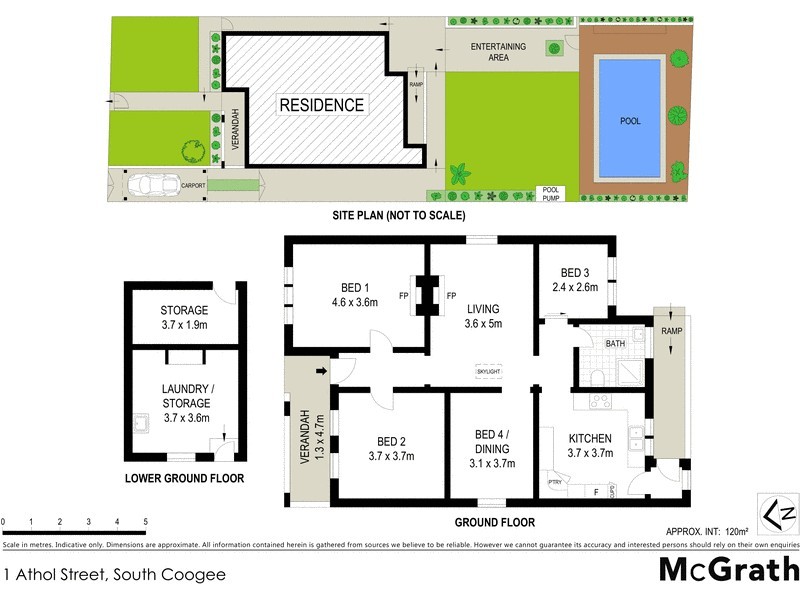 1 Athol Street, South Coogee NSW 2034 Floorplan