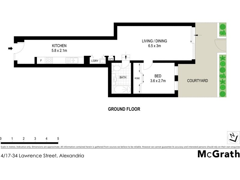 4/17 Lawrence Street, Alexandria NSW 2015 Floorplan