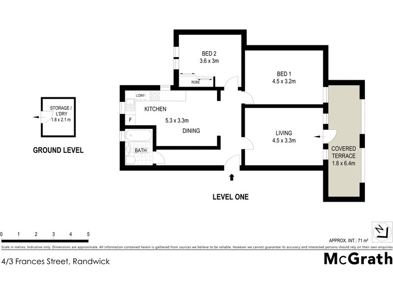 4/3 Frances Street, Randwick NSW 2031 Floorplan