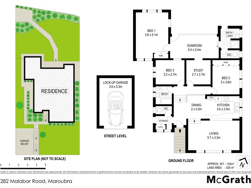 282 Malabar Road, Maroubra NSW 2035 Floorplan