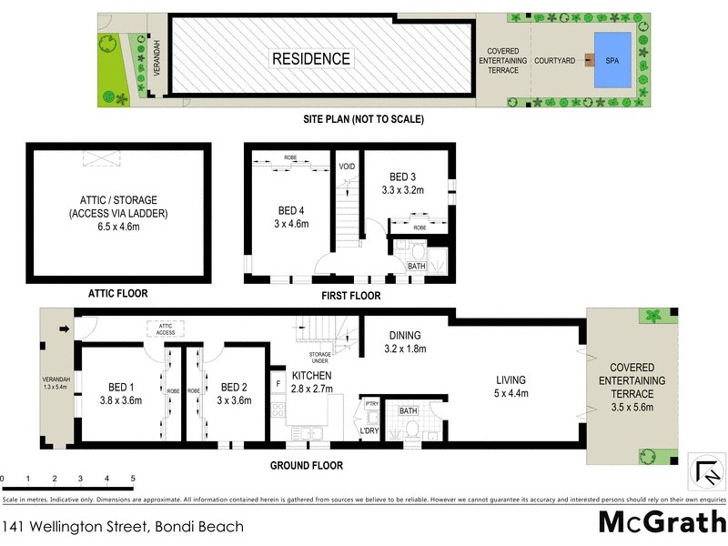 141 Wellington Street, Bondi Beach NSW 2026 Floorplan