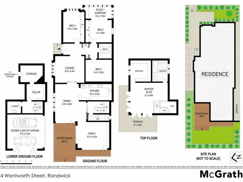 4 Wentworth Street, Randwick NSW 2031 Floorplan