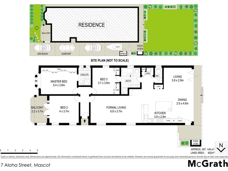 7 Aloha Street, Mascot NSW 2020 Floorplan