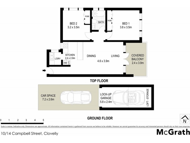 10/14 Campbell Street, Clovelly NSW 2031 Floorplan