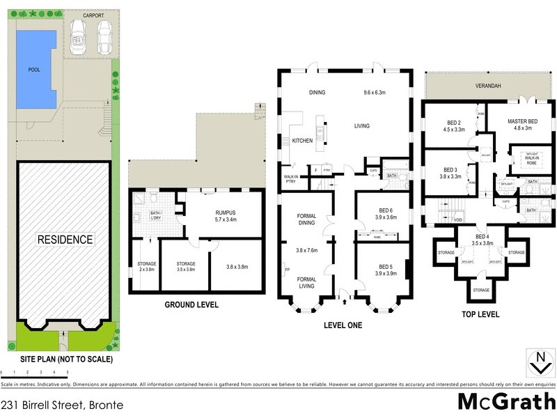 231 Birrell Street, Bronte NSW 2024 Floorplan