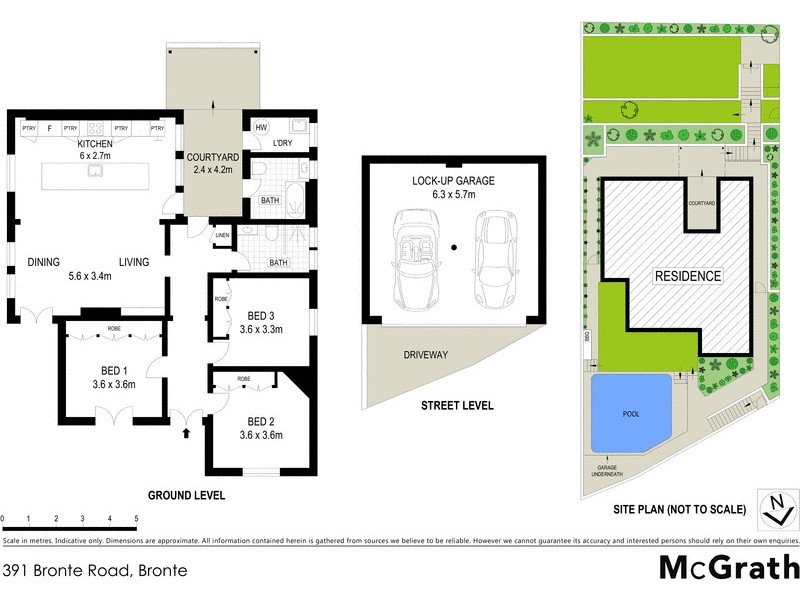 391 Bronte Road, Bronte NSW 2024 Floorplan