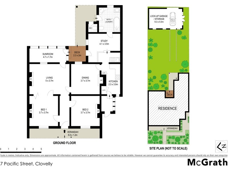 7 Pacific Street, Clovelly NSW 2031 Floorplan