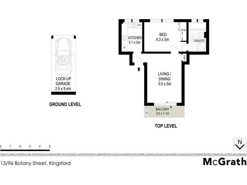 13/96 Botany Street, Kingsford NSW 2032 Floorplan