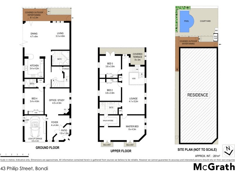 43 Philip Street, Bondi NSW 2026 Floorplan