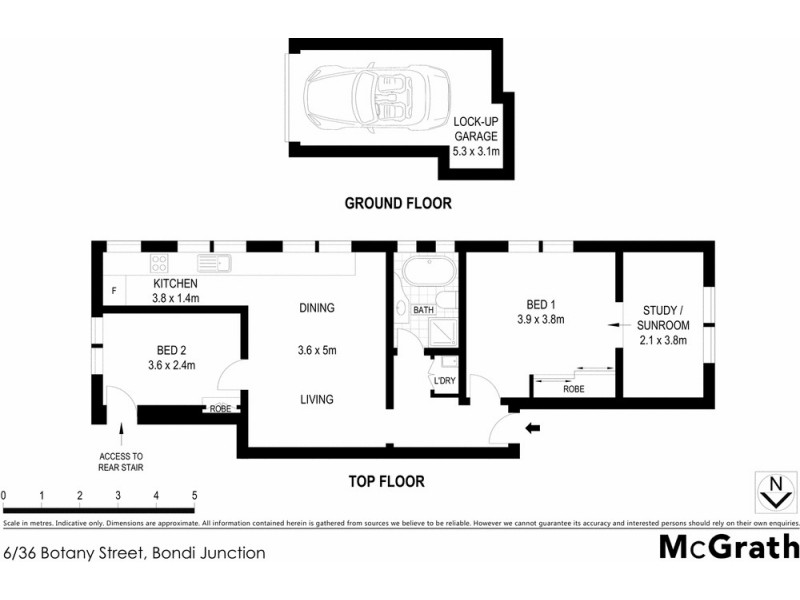 6/36 Botany Street, Bondi Junction NSW 2022 Floorplan