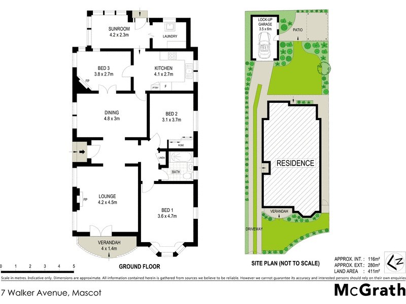 7 Walker Avenue, Mascot NSW 2020 Floorplan