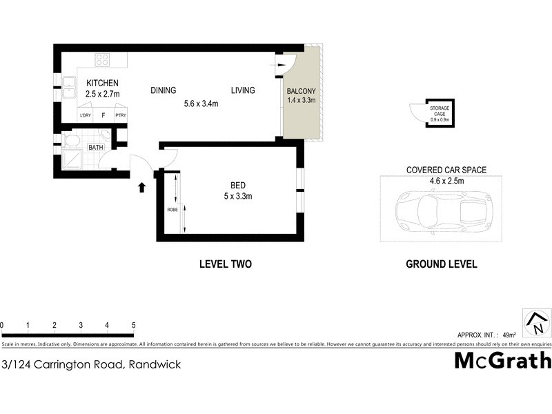 3/124 Carrington Road, Randwick NSW 2031 Floorplan