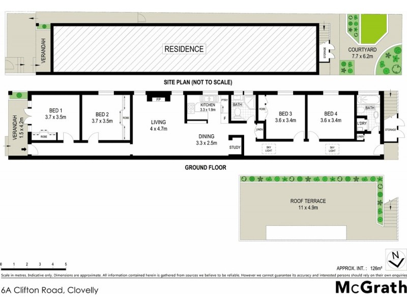 6A Clifton Road, Clovelly NSW 2031 Floorplan