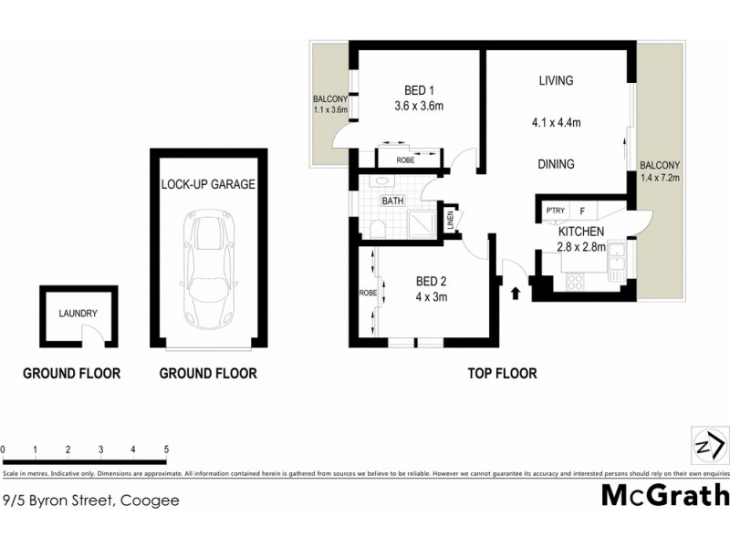 9/5 Byron Street, Coogee NSW 2034 Floorplan
