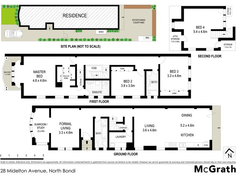 28 Midelton Avenue, North Bondi NSW 2026 Floorplan