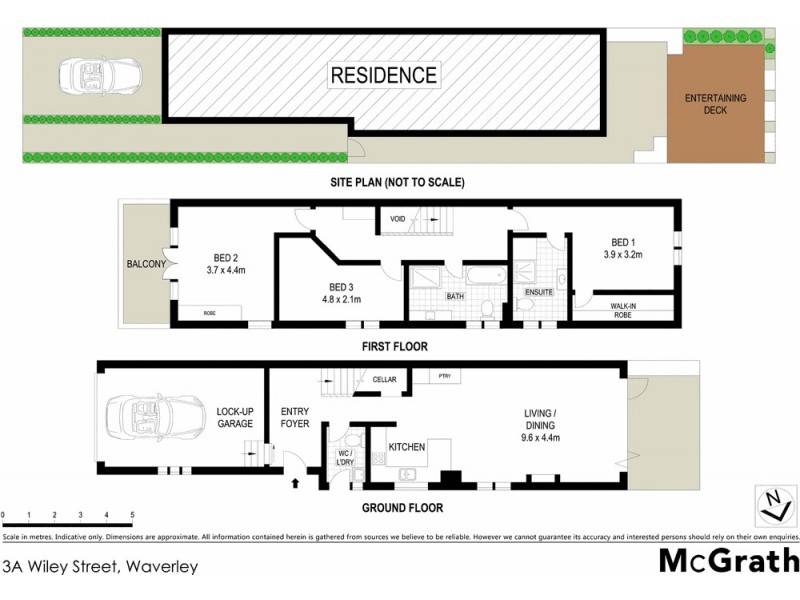 3A Wiley Street, Waverley NSW 2024 Floorplan