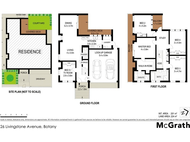 26 Livingstone Avenue, Botany NSW 2019 Floorplan