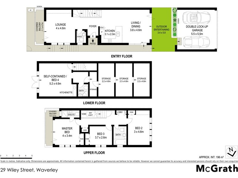 29 Wiley Street, Waverley NSW 2024 Floorplan