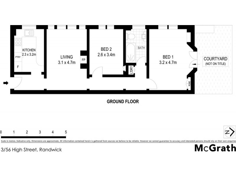 3/56 High Street, Randwick NSW 2031 Floorplan