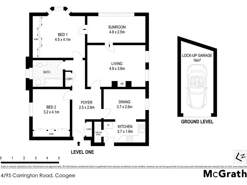4/95 Carrington Road, Coogee NSW 2034 Floorplan