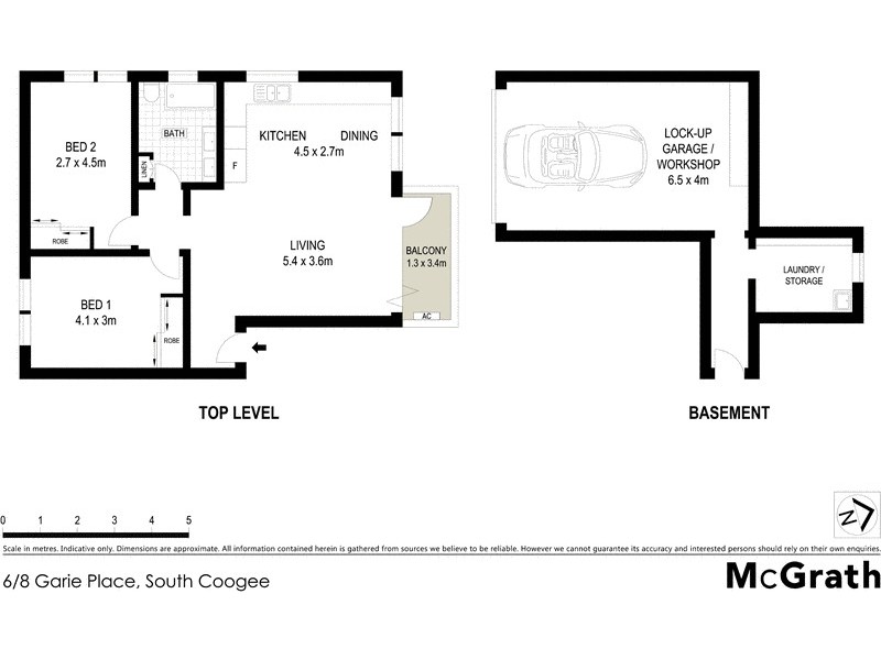 6/8 Garie Place, South Coogee NSW 2034 Floorplan
