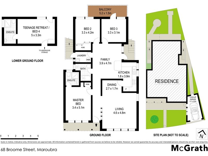 68 Broome Street, Maroubra NSW 2035 Floorplan