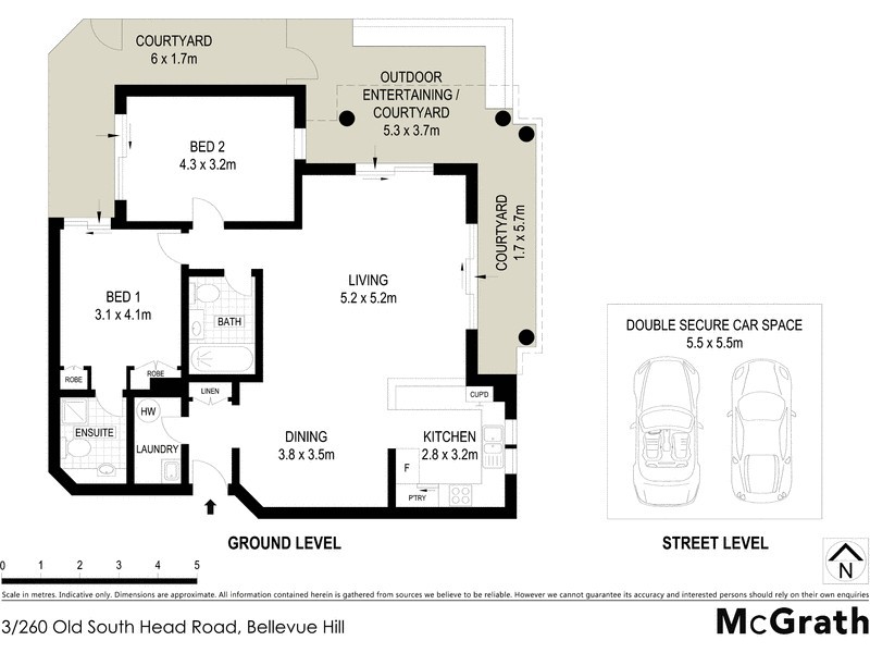 3/260 Old South Head Road, Bellevue Hill NSW 2023 Floorplan